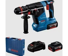 Bosch perforatorius GBH 187-LI; 18 V; 2,4 J; SDS-plus; 2x5,0 metų.