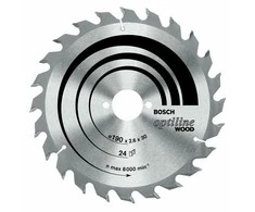 Bosch Disk.pjūkl.diskas 190x30m Optiline Wood