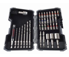 Grąžtas Bosch 35 dalių komplektas HSS-G 2,5/3/3,5/4/5/6mm