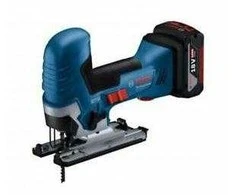 Akumuliatorinis siaurapjūklis Bosch GST 185-LI; 18 V; 2x4,0 Ah akum.