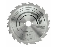 Bosch Speedline Wood diskinio pjūklo diskas 190x30 mm