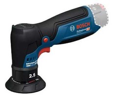 Ekscentrinis šlifuoklis Bosch PRO GEX 12V-77; 12 V (be akumuliatoriaus ir pakrovėjo)