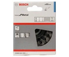 Vielinis apvalus šepetys Bosch 2608622099; 75 mm