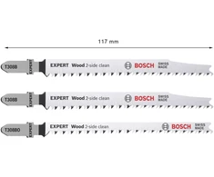 Bosch 3 siaurapj.pjūkleliai 2x T308B, 1x T308BO