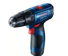 Akumuliatorinis smūginis gręžtuvas-suktuvas Bosch GSB 120-LI Professional, 12V 30/14Nm 2x2,0Ah