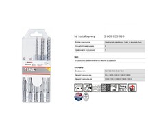 Grąžtas Bosch 5 SDSplus-5X komplektas 5/6/6/8/10 mm