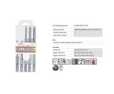Grąžtas Bosch 5 SDSplus-5X komplektas 5/6/6/8/10 mm