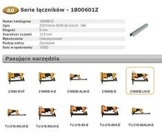 BOSTITCH ZSZYWKI 80 6mm 10 000 vnt.