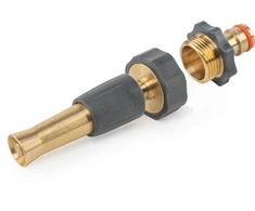 BRADAS REGULIUOJAMAS ŽALVARINIS ANTGALIS, VIDINIS SRIEGIS 3/4″ SU JUNGTIMI PRIE ČIAUPO, IŠORINIS SRIEGIS 3/4″ 10cm BRASS SOFT