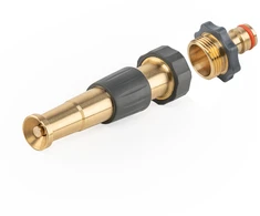 Laistymo antgalis 3/4" vid.sr. su jungtim 3/4" išor.sr. Bradas BRASS SOFT, reguliuojamas, 12,5 cm