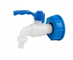 Bradas kranelio rinkinys IBC S60x6 su čiaupu -1/2" x 1/2", Plienas / PP