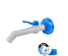 BRADAS čiaupas IBC talpai GZ 3/4″ IBC S60x6 rinkinys su juosta