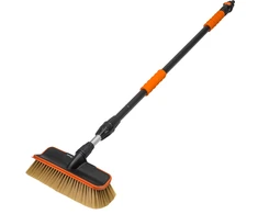 BRADAS AUTOMOBILINIS PLOVIMO ŠEPETYS SOFT SU VOŽTUVU TELESKOPINIS 110-180cm 2-PUSIS