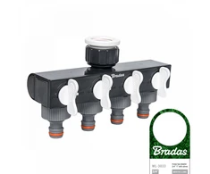 Bradas Sujungimas Baltas Line ¾" vidinis sriegis su keturiais kraneliais GSI