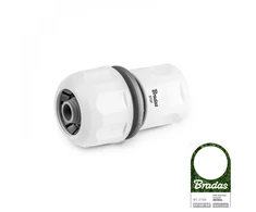 Bradas Universalus sujungimas laistymo žarnai GSV x ½" (13mm) arba ¾" (19mm) su STOP
