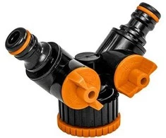 Dviejų vožtuvų trišakis BRADAS ECO-PWB2222L