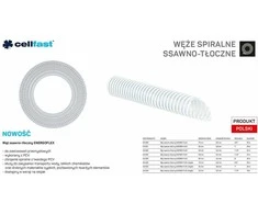 Siurbimo žarna Cellfast 23-625; 25 m; 50x4,2 mm