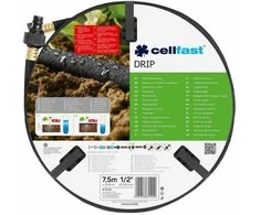 CELLFAST sodo žarna DRIP NAWADNIAJĄCY Dydis: 1/2" DŁUGOŚĆ: 7,5m