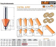 Freza HM S=8 D=31.7 (45 *), CMT
