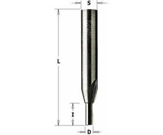 Tiesi pirštinė freza CMT; S=8 mm; D=3 mm