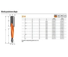 Grąžtas medienai CMT; S=10 mm; D=12 mm