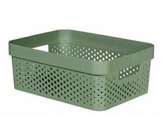 Curver / Keter CURVER INFINITY CONTAINER 17L, OPENWORK/Žalias