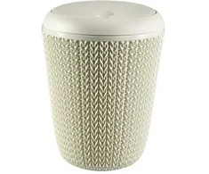 Keter CURVER ŠIUKŠLIADĖŽĖ 6L KNIT 7L/KREMINĖ