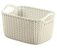 Plastikinis krepšys Knit XS Curver 14x25x17.5cm baltas