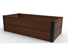 Obrzeże Keter klevo sodo apvadas, plastikinis, rudas, matmenys 106x50x32, atsparus oro sąlygoms, 249297