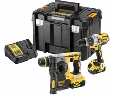 komplektas Combo DCD996+DCH273, 2x5.0Ah, 18V XR, DEWALT [DCK229P2T-QW]