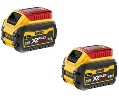 DEWALT akumuliatorius 18/54V 6,0/2,0Ah FLEXVOLT DCB546 2vnt..