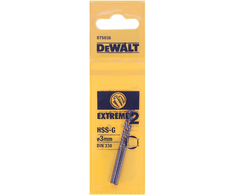 Dewalt Wiertło „Extreme“ metalo grąžtas, 3 mm, ilgis 61 mm, 2 vnt.
