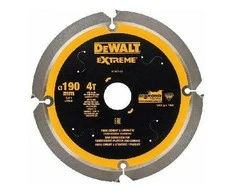 Pjovimo diskas fibrocementui DeWalt; 190x1,8x30,0 mm; Z4; 12°