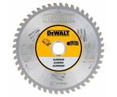 Pjovimo diskas aliuminiui DeWalt; 216x2,6x30,0 mm; Z48; -5°