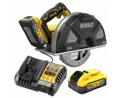Dewalt 18 V XR metalo diskinis pjūklas 2 x 5 Ah PS