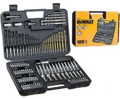 Dewalt grąžtų ir sukimo antgalių rinkinys 109 vnt. DT0109
