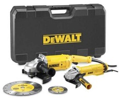 Kampinis šlifuoklis DeWalt DWE 492S + DWE4207