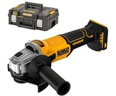 akumuliatorinė kampinis šlifuoklis, 125mm, 18V, XR, DEWALT [DCG407NT-XJ]