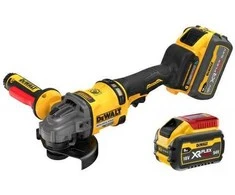 Kampinis šlifuoklis DeWalt XR FLEXVOLT; 54 V; 2x9,0 Ah akum.