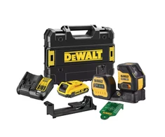 Dewalt kryžminių linijų lazeris DCE088D1G18, žalio spindulio, 12/18V, 1x2,0Ah