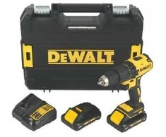 Smūginis suktuvas-gręžtuvas DeWalt DCD778L2T; 18 V; 2x3,0 Ah akum.