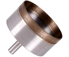Distar 5mm, 6mm, 35mm, 42mm, 65mm, 60mm, 68mm, 70mm, 86mm, 110mm šlapio gręžimo karūnėlės glazūruotoms, porcelianinėms plytelėms, stiklui Ultra Clean, Karūnėlės skersmuo: 70 mm