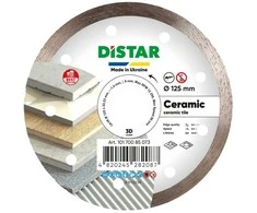 Deimantinis pjovimo diskas DISTAR 10170085073; 125x22,23x1,4 mm