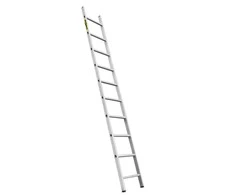 Aliumininės kopėčios Drabest, 1x10, 2,69 m (150 kg)