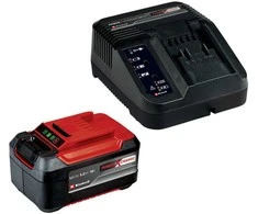 Priedų rinkinys Einhell 4512147; 18 V; 5,2 Ah; Li-ion + pakrovėjas