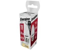ENERGIZER LEMPUTĖ CANDLE 4,2W / 40W E27 470LM NEUTRALI SPALVA