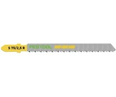 Pjūkleliai siaurapjūkliui Festool; 75 mm; 2,5 mm; 5 vnt.
