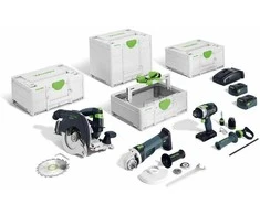 FESTOOL STALIŲ KOMPLEKTAS HKC 55/TPC 18/AGC 18/TB M 137