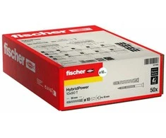 FISCHER HYBRIDPOWER kaištis 10×90 /50vnt. TORX UGNIAI ATSPARUS