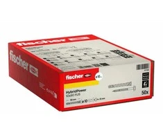 FISCHER HYBRIDPOWER kaištis 10×90 /50vnt. RAKTAS UGNIAI ATSPARUS